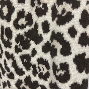 Leopard Print Sweater Vest